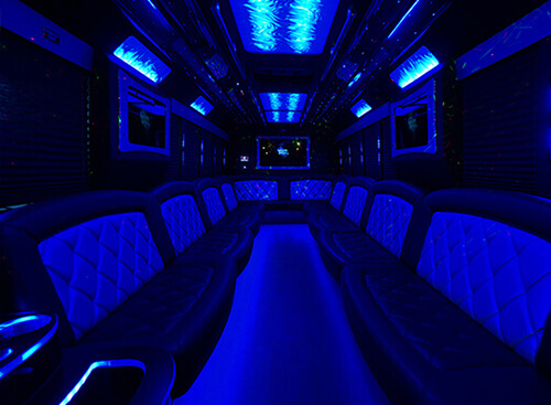 34 passenger party bus